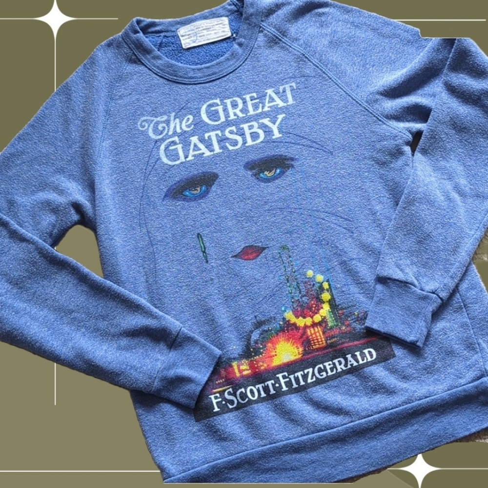 🍋✨ ❤️ Out Of Print Great Gatsby Sweater size S